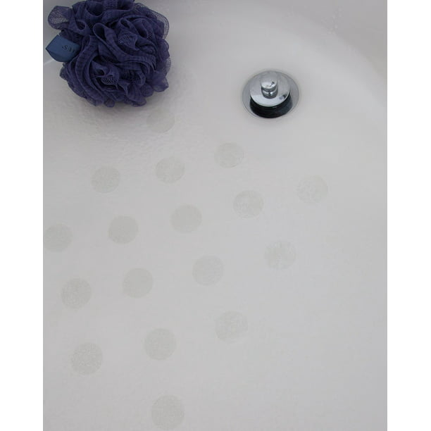 20 Non-Slip Applique Stickers Bath Tub Treads Anti Skid Shower Bathroom Mat 4" 